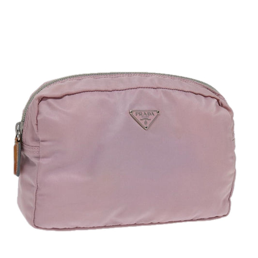 Luxury Prada Pouch Nylon Pink  ar12396