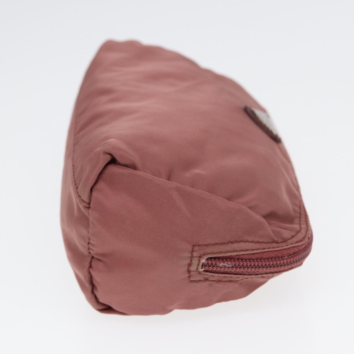 Luxury Prada Pouch Nylon Silver Pink  ar12419
