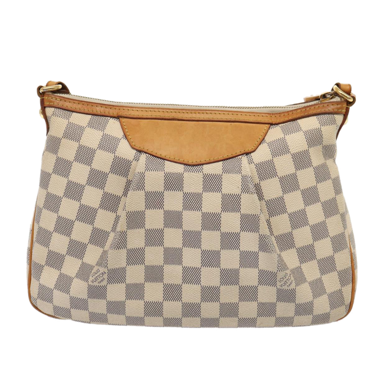 LOUIS VUITTON Damier Azur Siracusa PM Shoulder Bag N41113 LV ar12518