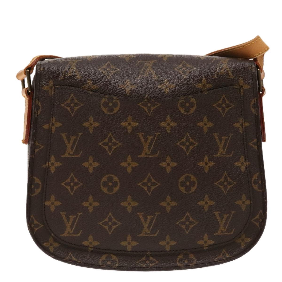 LOUIS VUITTON Monogram Saint Cloud GM Shoulder Bag M51242 LV ar12557