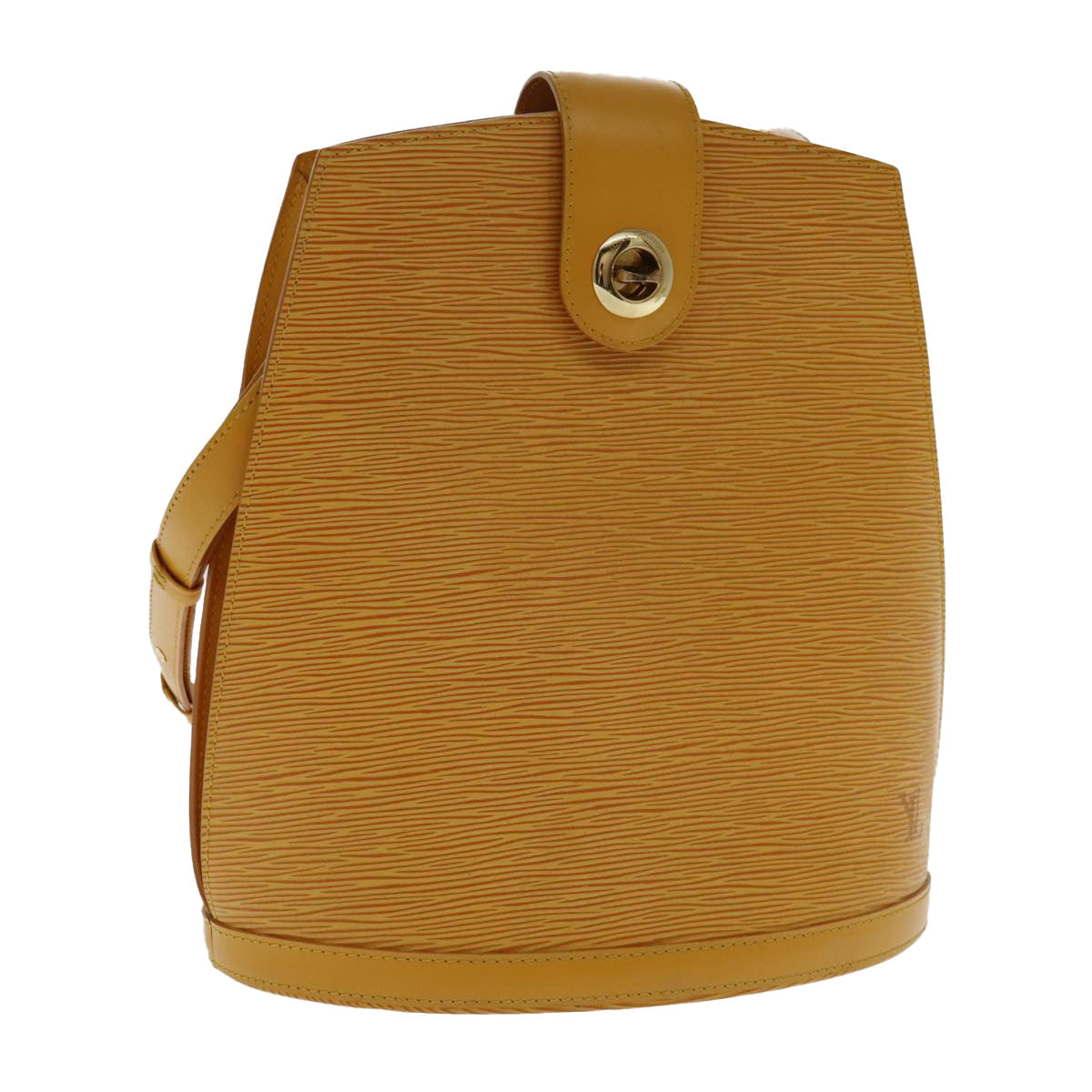 LOUIS VUITTON Epi Cluny Shoulder Bag Yellow M52259 LV ar12564