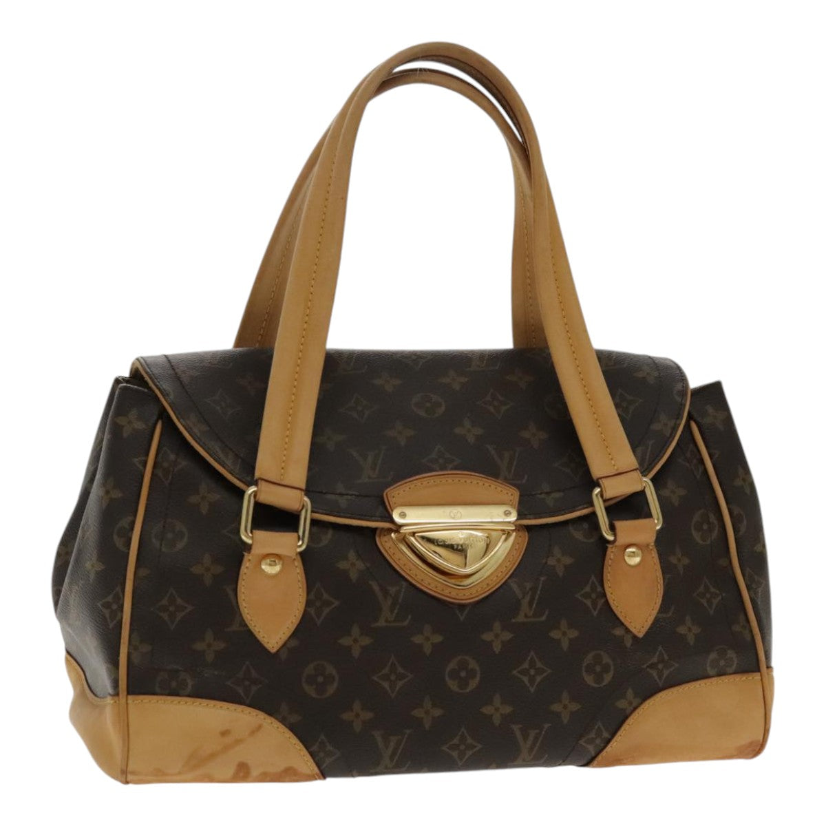 LOUIS VUITTON Monogram Beverly GM Shoulder Bag M40120 LV ar12578