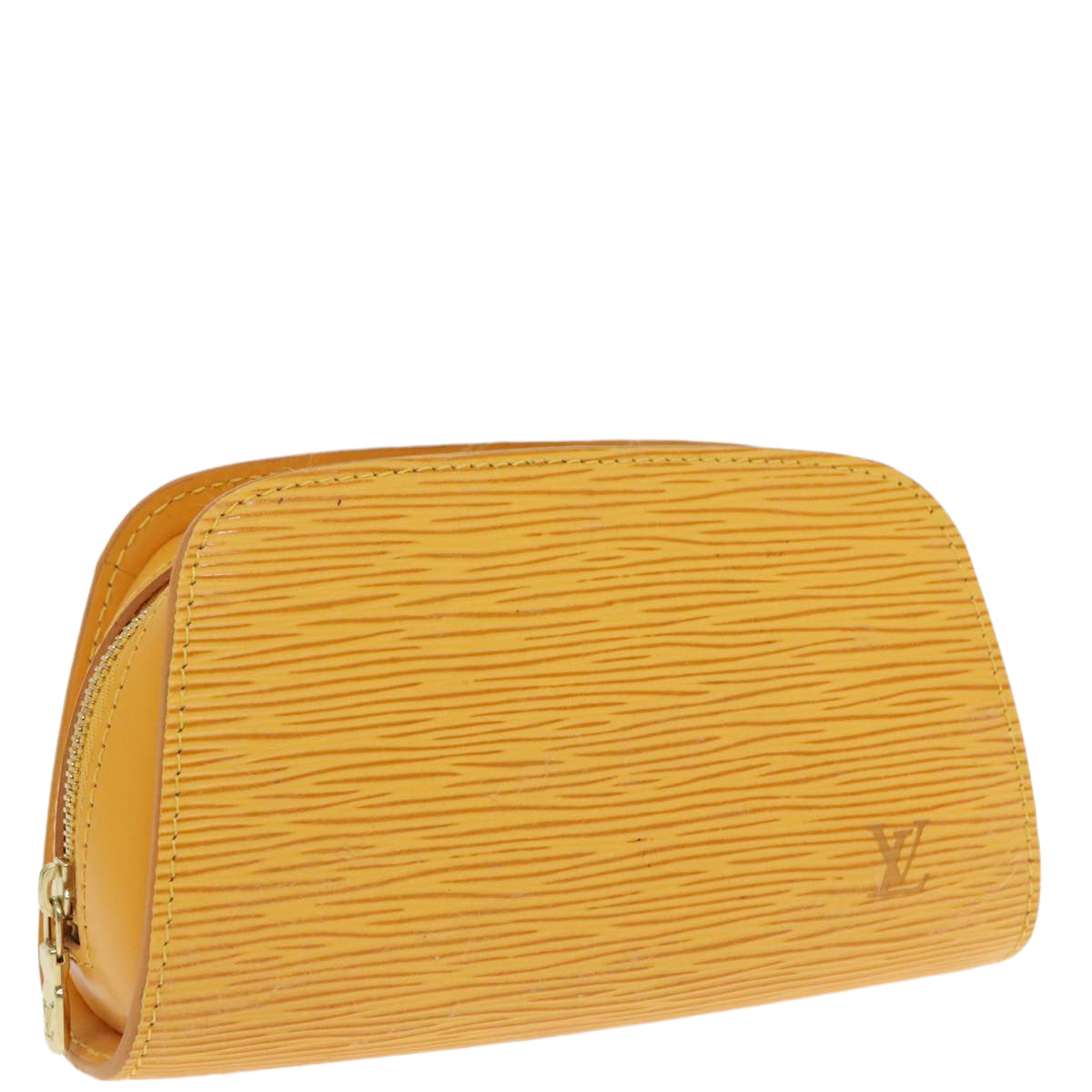 LOUIS VUITTON Epi Dauphine PM Pouch Yellow M48449 LV ar12587