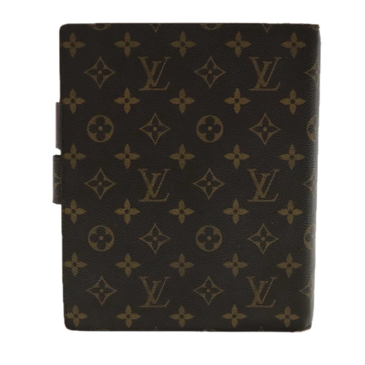 LOUIS VUITTON Monogram Agenda GM Day Planner Cover R20006 LV ar12611