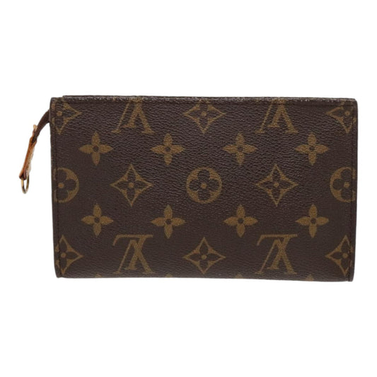 LOUIS VUITTON Monogram Bucket PM Accessory Pouch LV ar12629