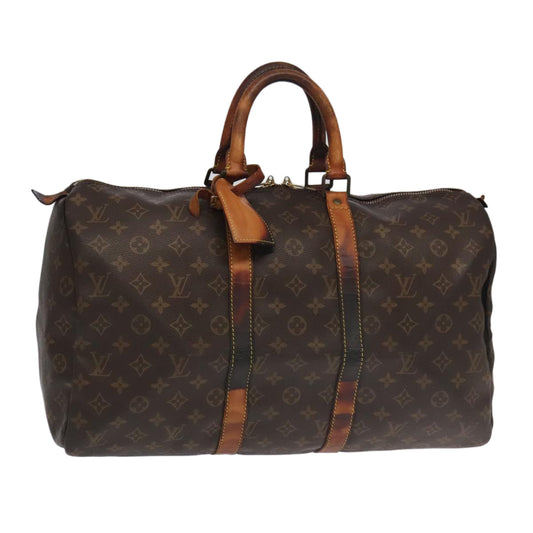 LOUIS VUITTON Monogram Keepall 45 Boston Bag M41428 LV ar12636