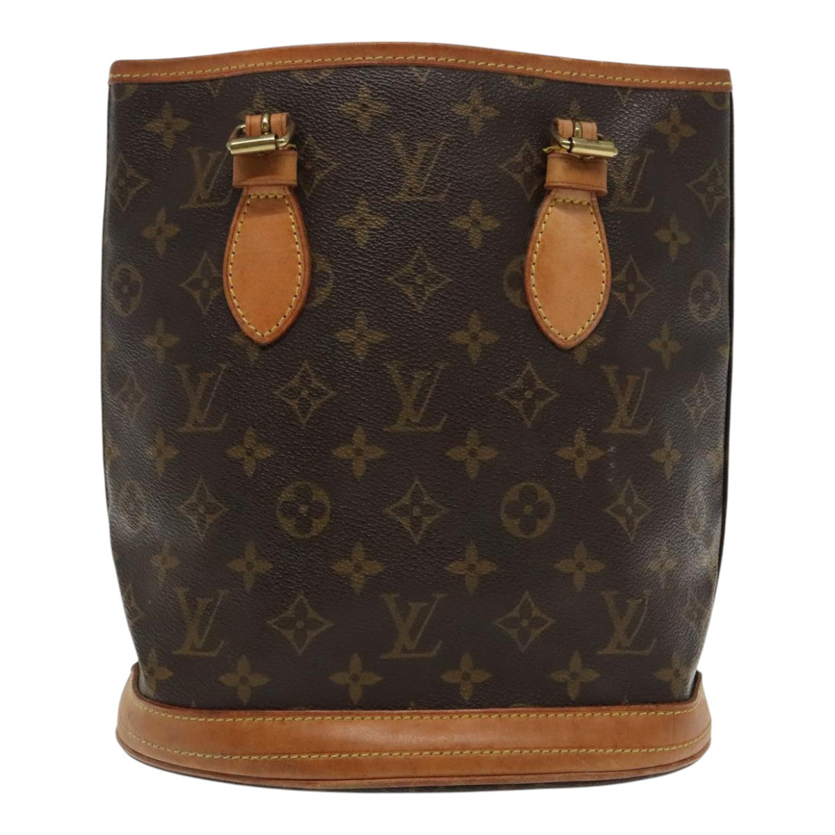 LOUIS VUITTON Monogram Bucket PM Shoulder Bag M42238 LV ar12638