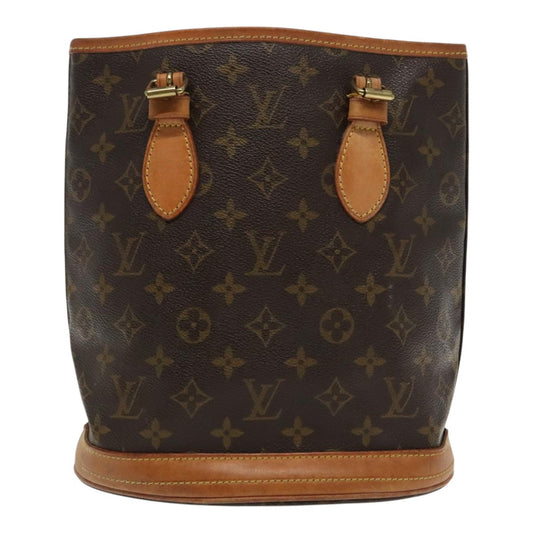 LOUIS VUITTON Monogram Bucket PM Shoulder Bag M42238 LV ar12638