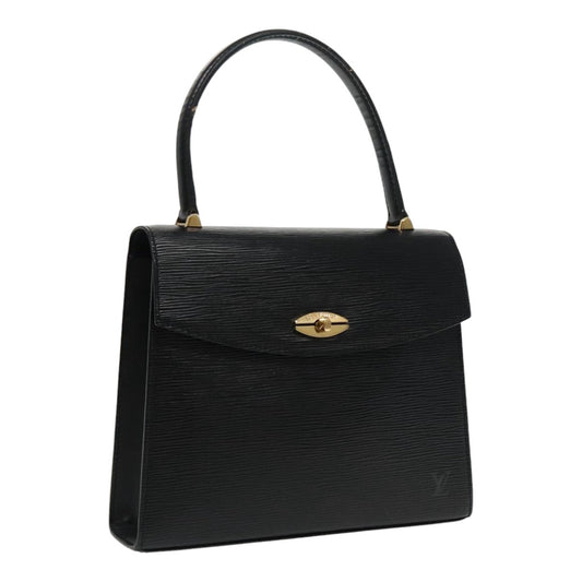 LOUIS VUITTON Epi Malesherbes Hand Bag Black M52372 LV ar12710