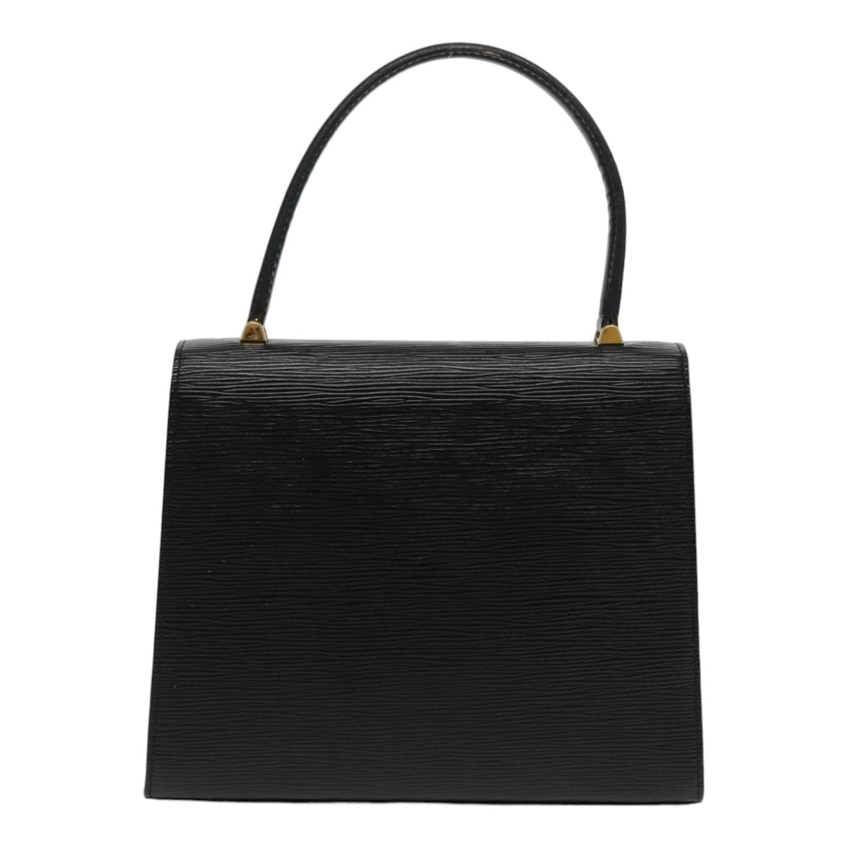 LOUIS VUITTON Epi Malesherbes Hand Bag Black M52372 LV ar12710