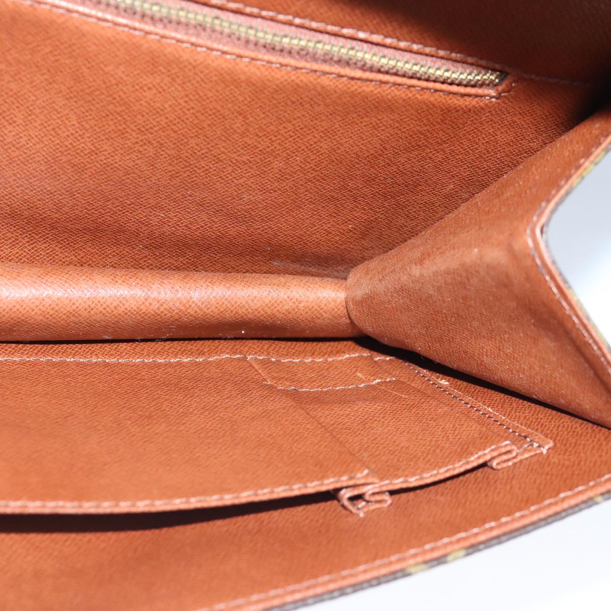 LOUIS VUITTON Monogram Pochette Dam GM Clutch Bag M51810 LV ar12852