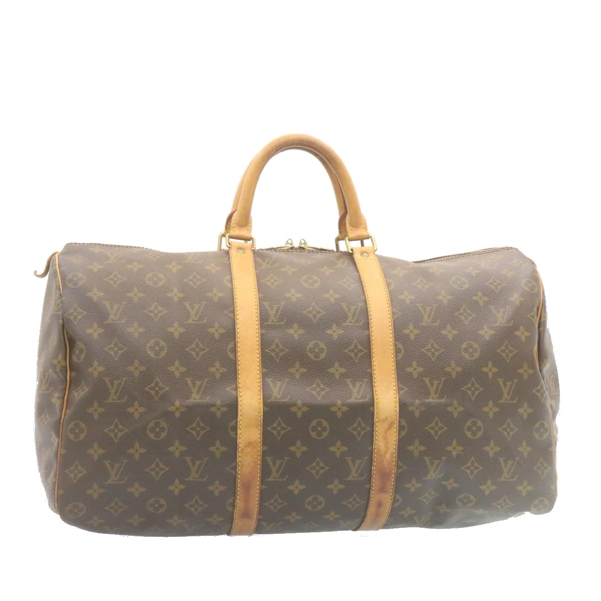 LOUIS VUITTON Monogram Keepall 50 Boston Bag M41426 LV ar6136