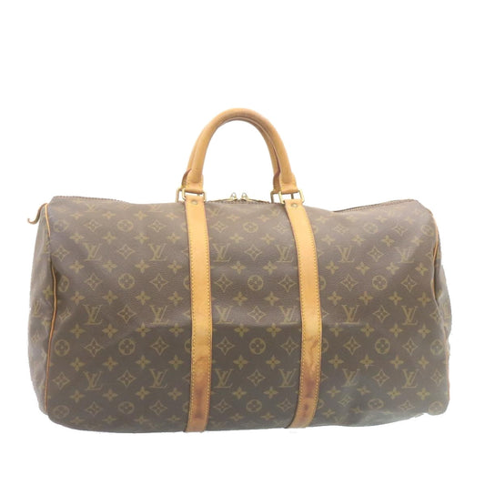 LOUIS VUITTON Monogram Keepall 50 Boston Bag M41426 LV ar6136