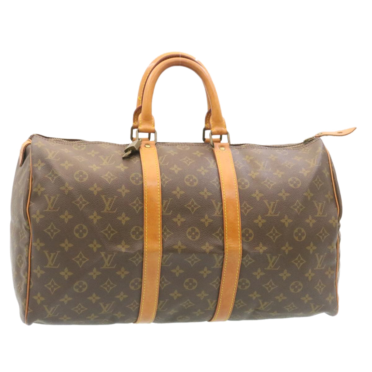 LOUIS VUITTON Monogram Keepall 45 Boston Bag Vintage M41428 LV ar6246