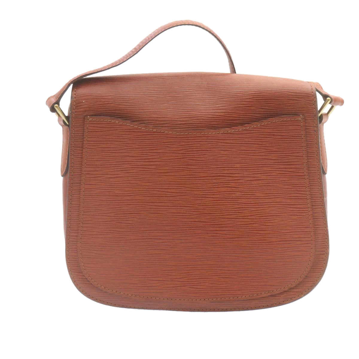LOUIS VUITTON Epi Saint Cloud GM Shoulder Bag Brown M52193 LV ar6288