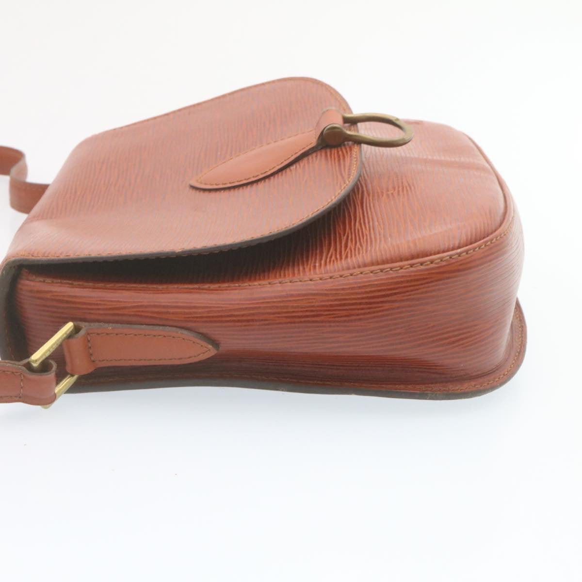 LOUIS VUITTON Epi Saint Cloud GM Shoulder Bag Brown M52193 LV ar6288