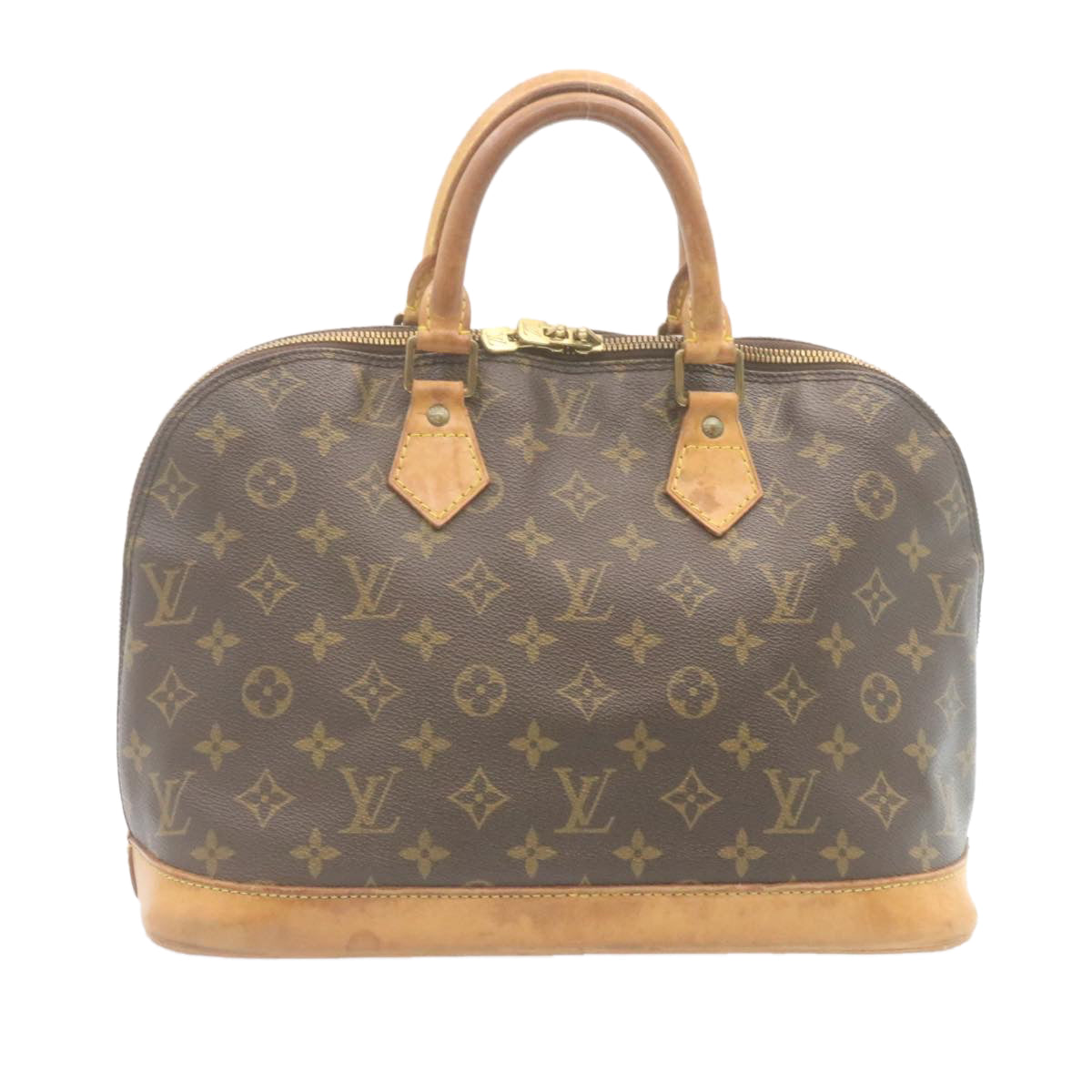 LOUIS VUITTON Monogram Alma Hand Bag M51130 LV ar6434