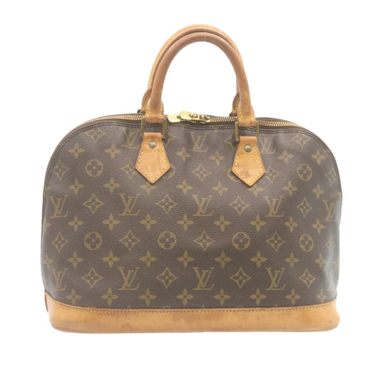 LOUIS VUITTON Monogram Alma Hand Bag M51130 LV ar6434