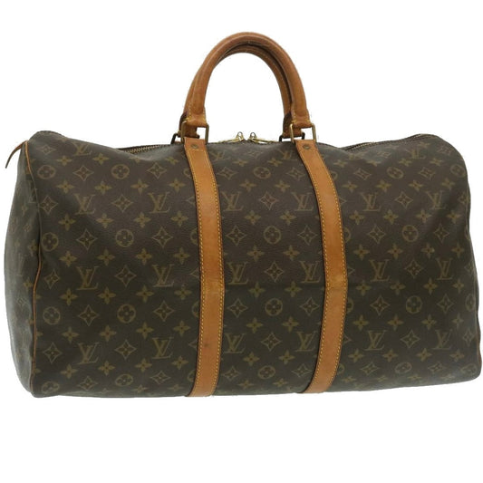 LOUIS VUITTON Monogram Keepall 50 Boston Bag M41426 LV ar6657