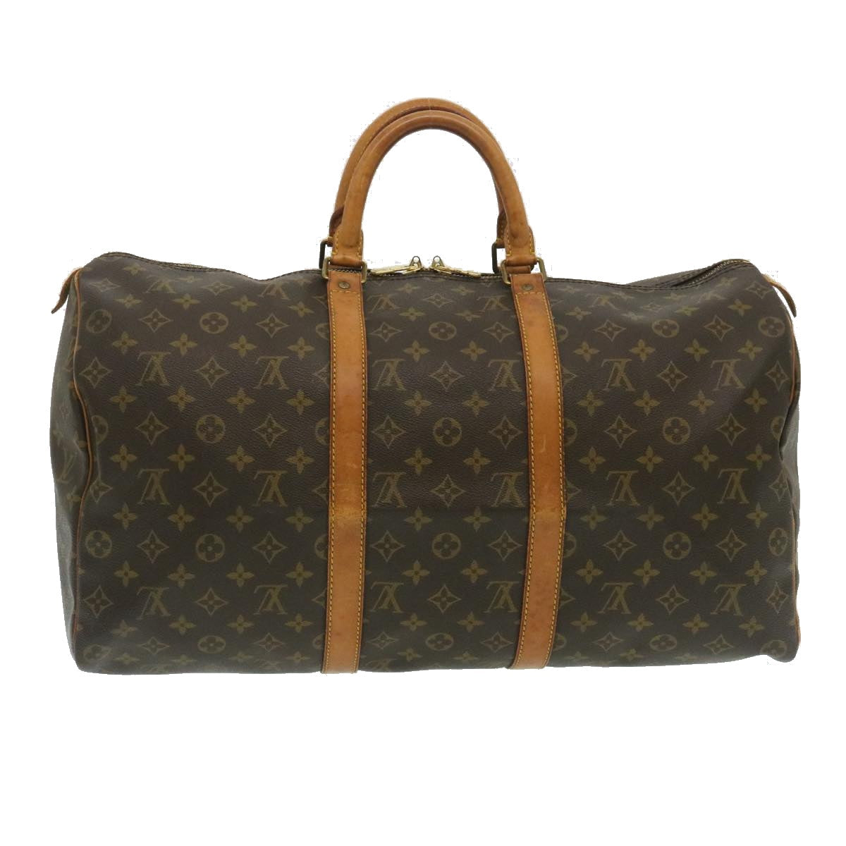 LOUIS VUITTON Monogram Keepall 50 Boston Bag M41426 LV ar6657