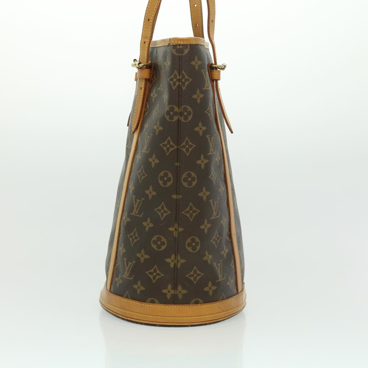 LOUIS VUITTON Monogram Bucket GM Shoulder Bag M42236 LV ar7115