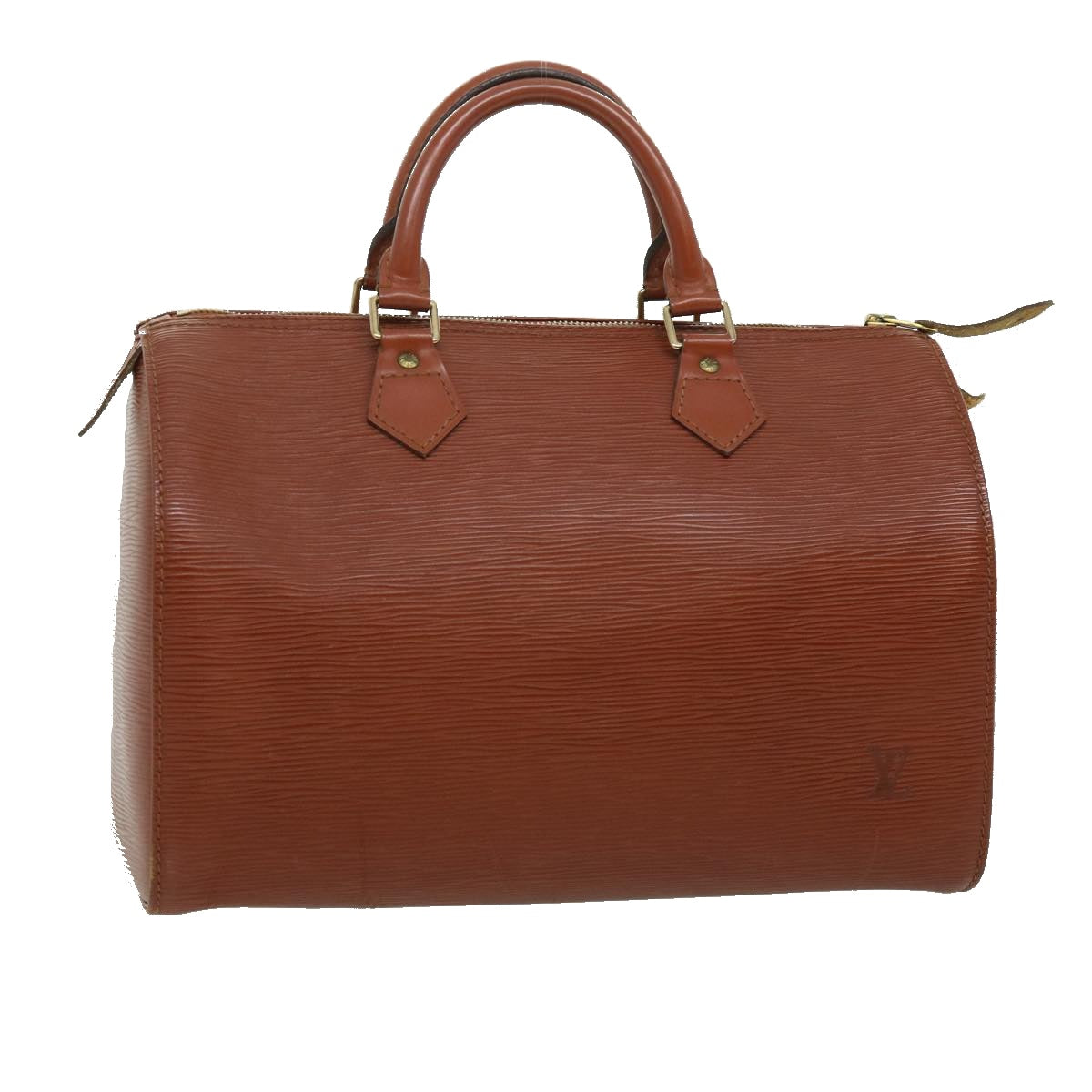 LOUIS VUITTON Epi Speedy 30 Hand Bag Brown M43003 LV ar7514