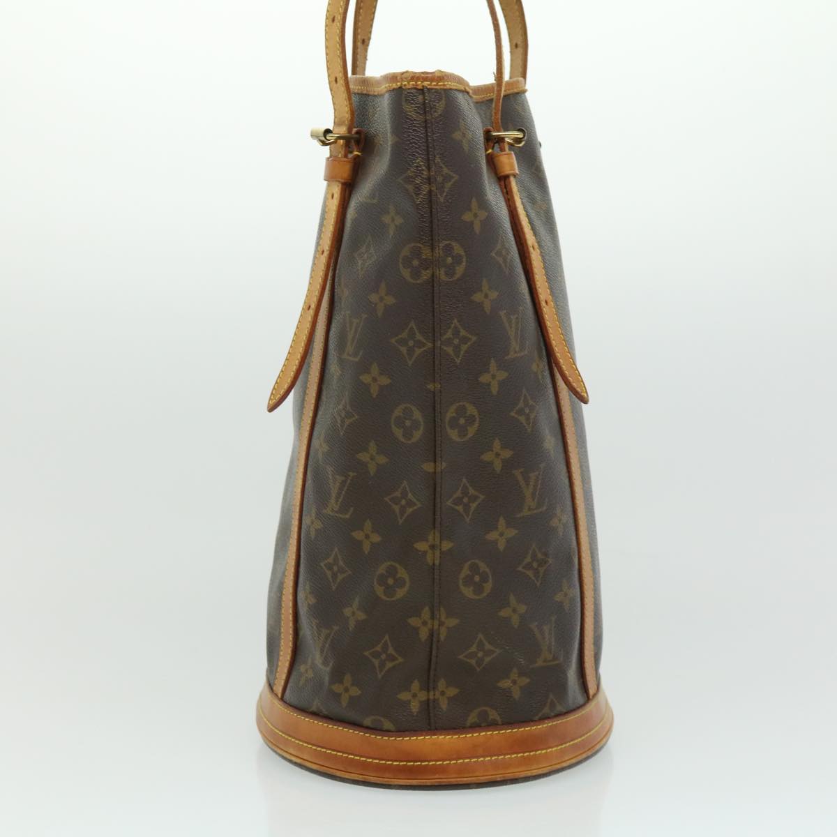 LOUIS VUITTON Monogram Bucket GM Shoulder Bag M42236 LV ar7655