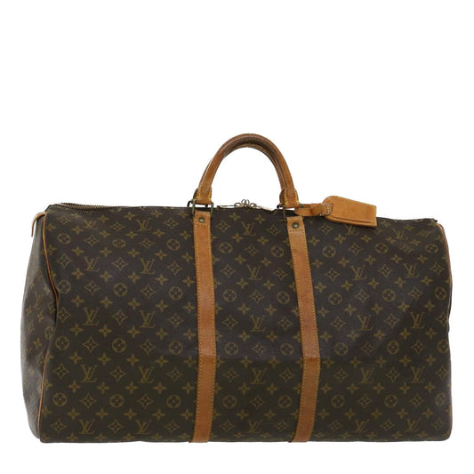 LOUIS VUITTON Monogram Keepall 60 Boston Bag M41422 LV ar8077B