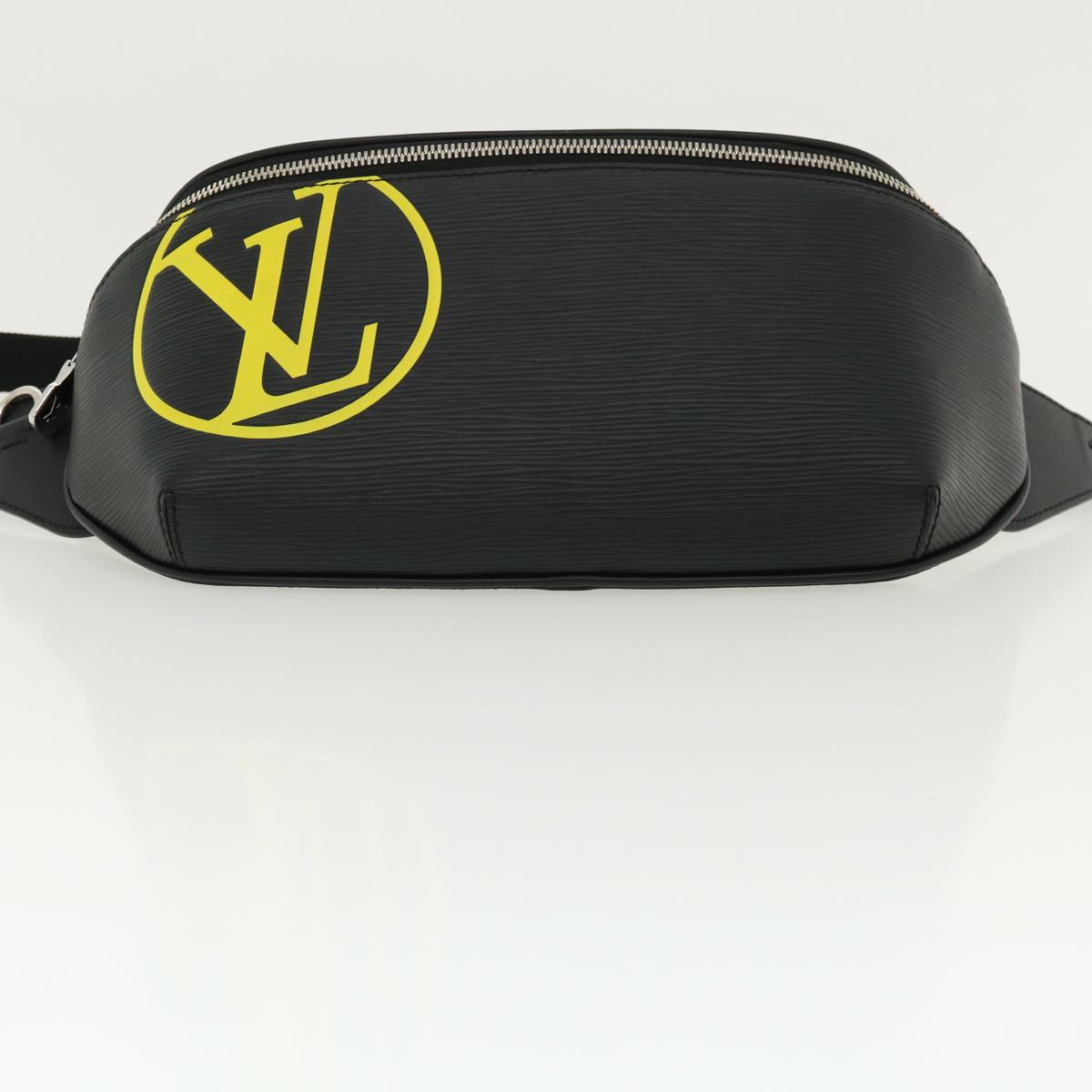 LOUIS VUITTON Epi LV Circle Bum Bag Waist Bag Black Yellow M55131 ar8522A