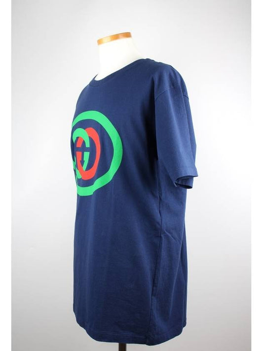 Luxury Gucci Trending 2025 Interlocking G oversized short sleeve t shirt 565806