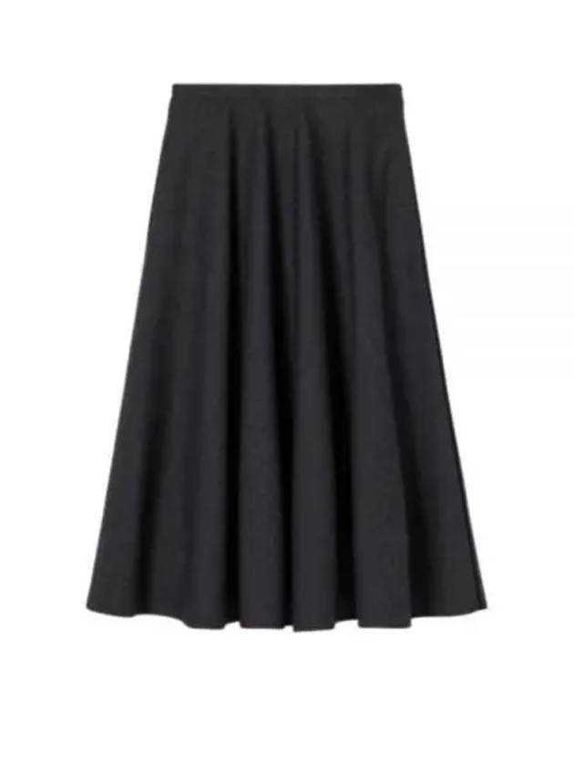 Luxury Gucci Trending 2025 Wool Pleated Skirt Grey