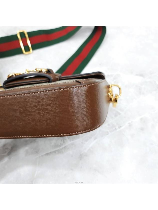 Luxury Gucci Trending 2025 Lux You Horsebit 1955 mini shoulder bag 658574