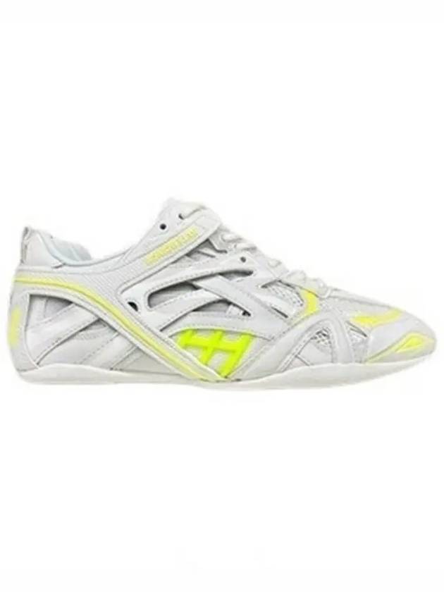 Luxury Balenciaga Drive Low Top Sneakers Fluo Yellow White
