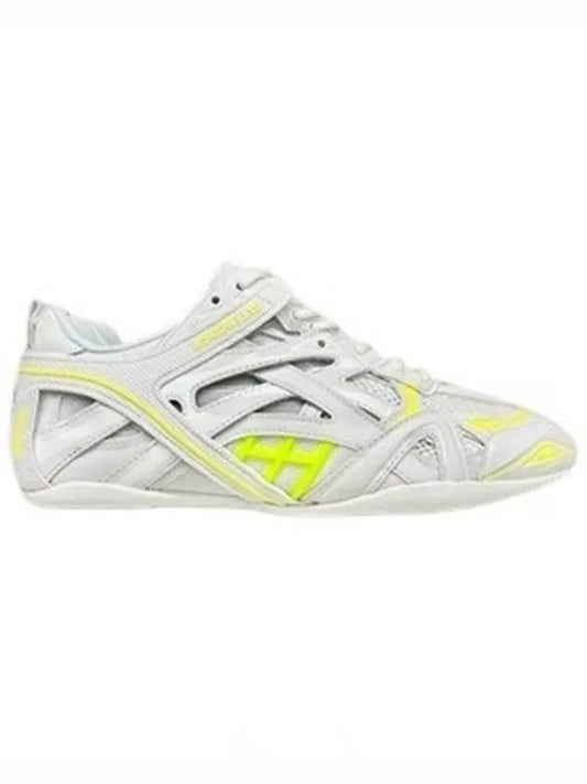 Luxury Balenciaga Drive Low Top Sneakers Fluo Yellow White