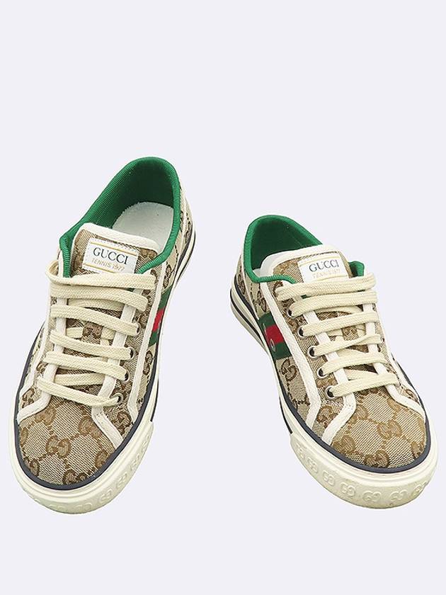 Luxury Gucci Trending 2025 Luxury Gucci Trending 2025 606111 GG Supreme Tennis 1977 Sneakers 34