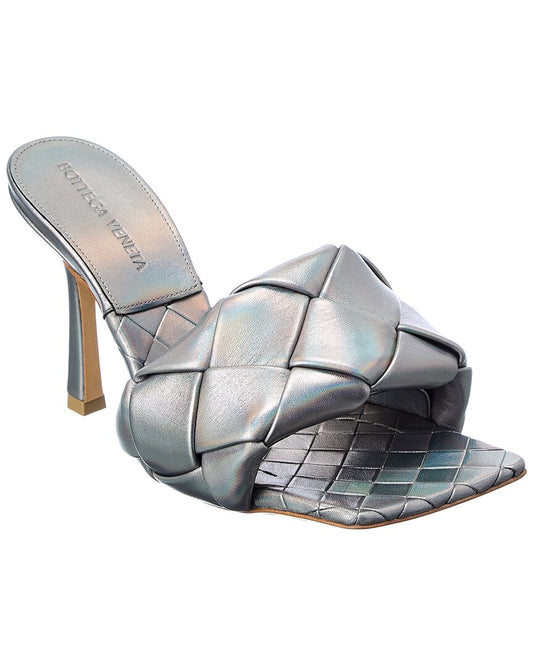 Luxury Bottega Veneta The Lido Intrecciato Leather Sandal