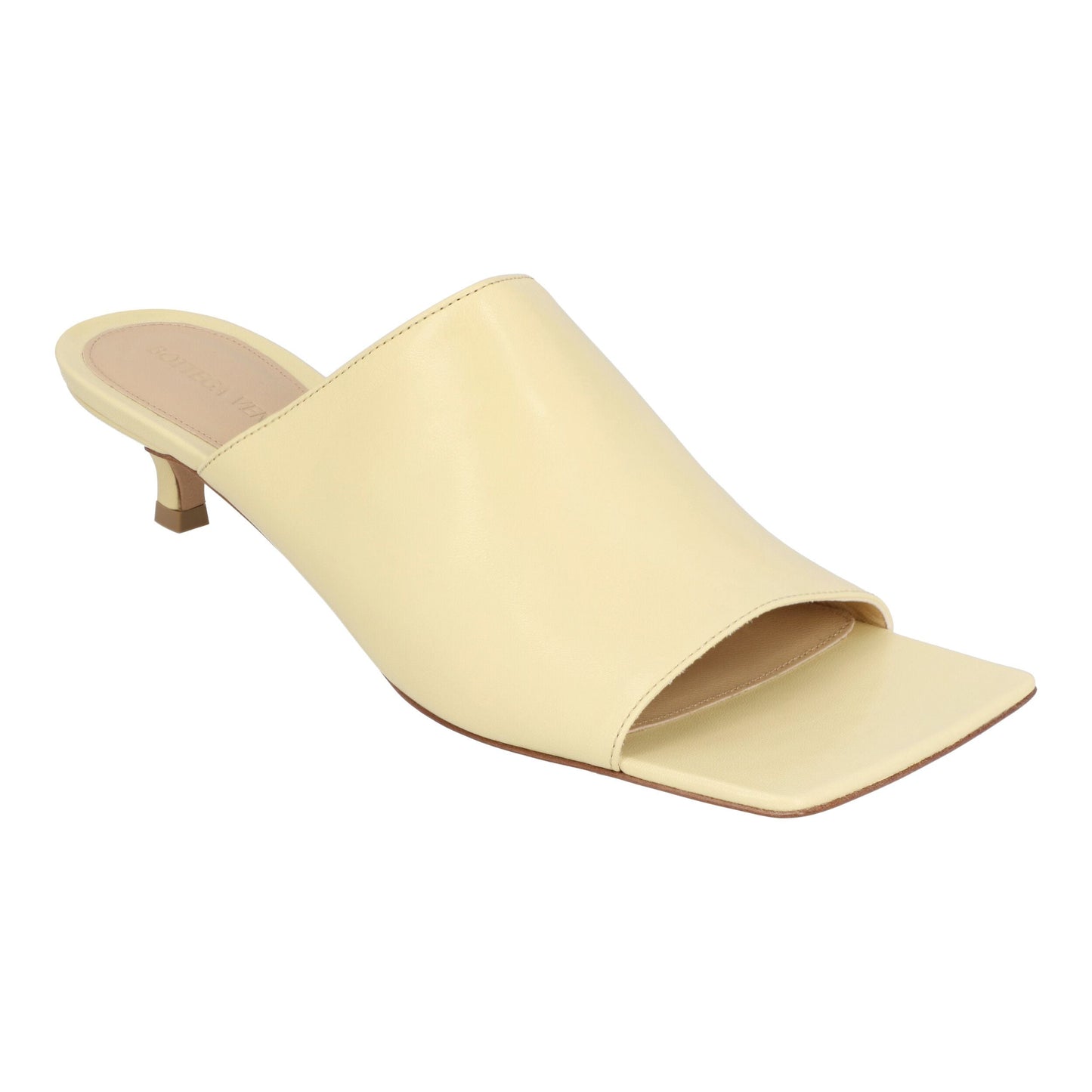 Luxury Bottega Veneta Women Stretch Mule in white Lambskin