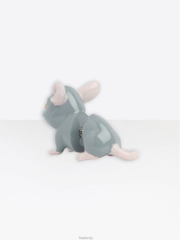 Luxury Balenciaga Happy Rat Stud Earrings