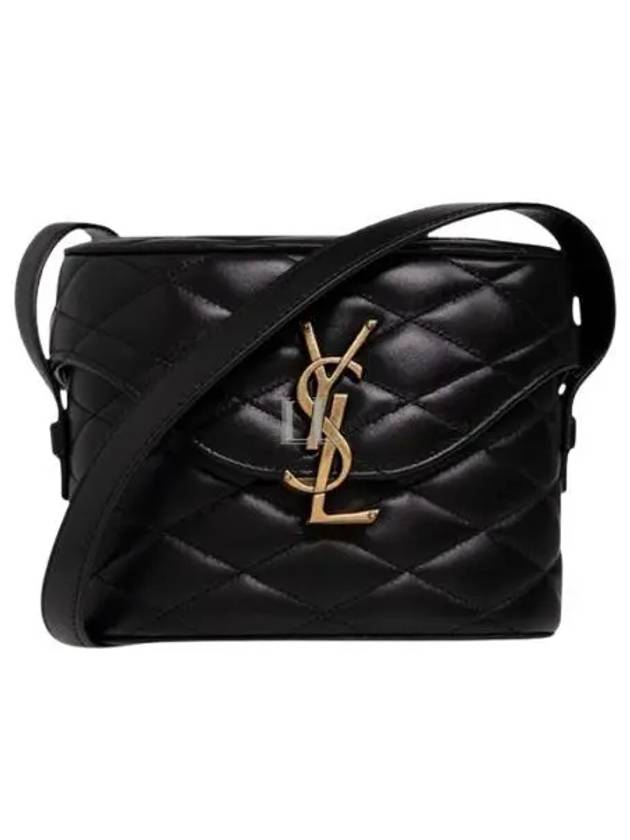 Luxury Saint Laurent Women's June Cross Bag Black