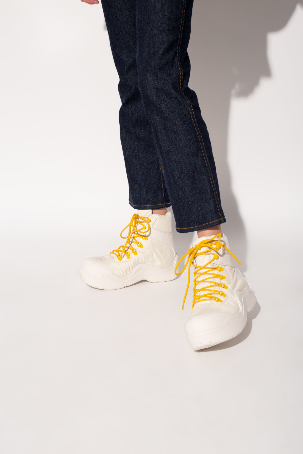 Luxury Bottega Veneta New Women's Boots Shoes In White
