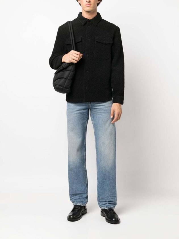 Luxury Saint Laurent Long Extreme Lake Medium Baggy Jeans Blue