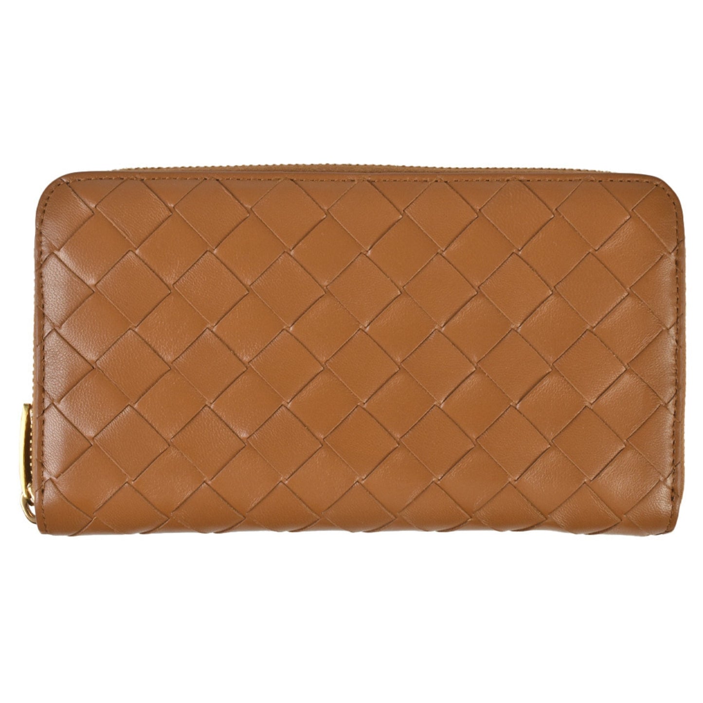 Luxury Bottega Veneta Intrecciato  Leather Long Wallet (Bi-Fold) ()