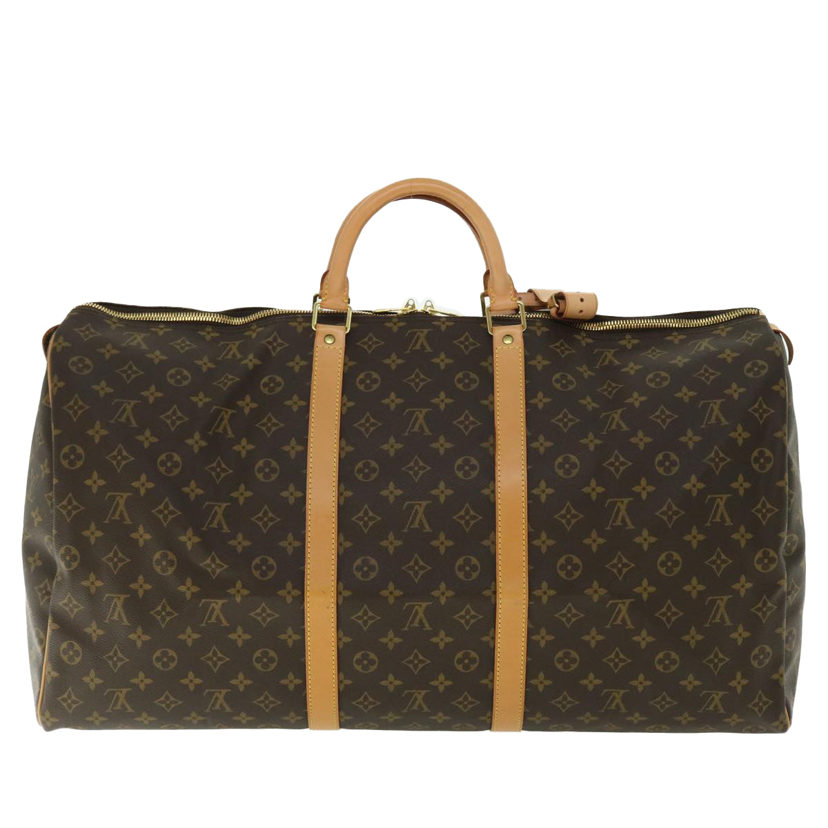 Louis Vuitton Keepall 60  Canvas Travel Bag ()
