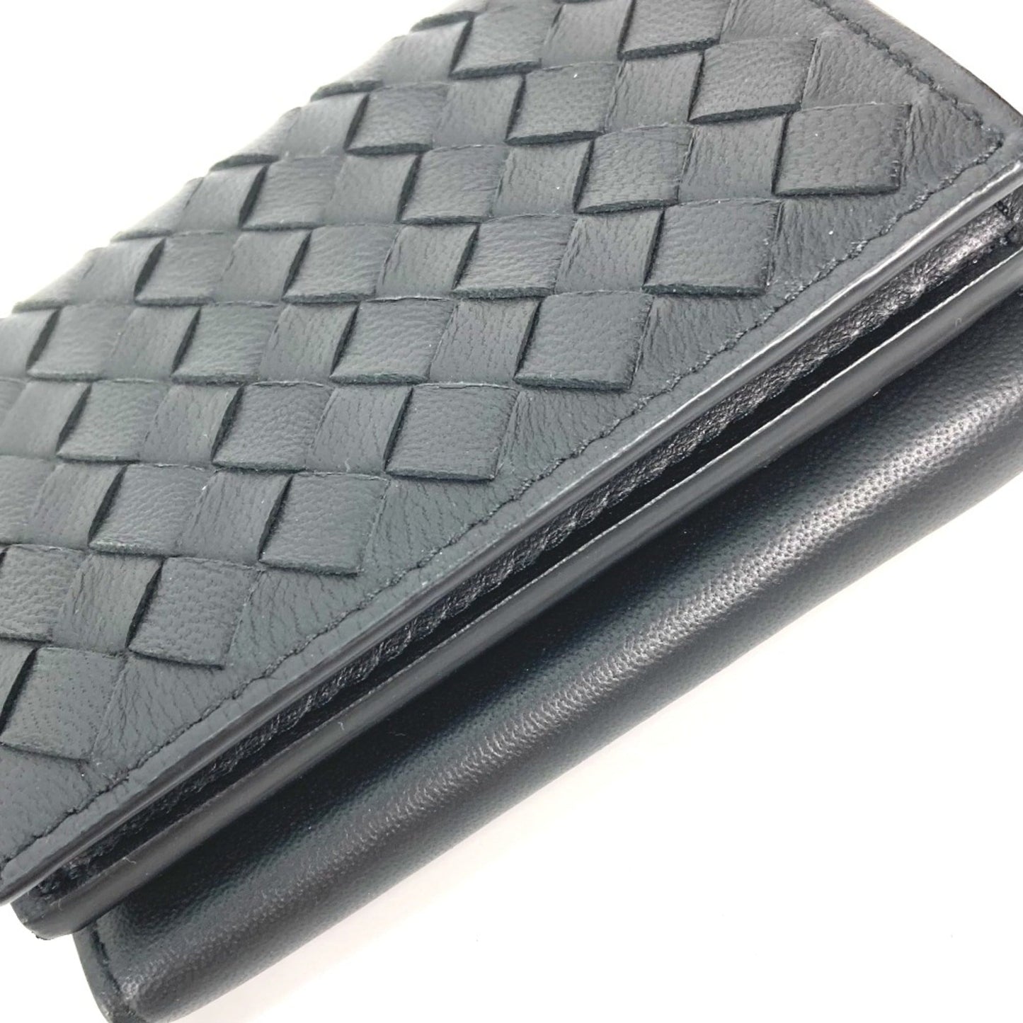 Luxury Bottega Veneta  Leather Wallet (Tri-Fold) ()