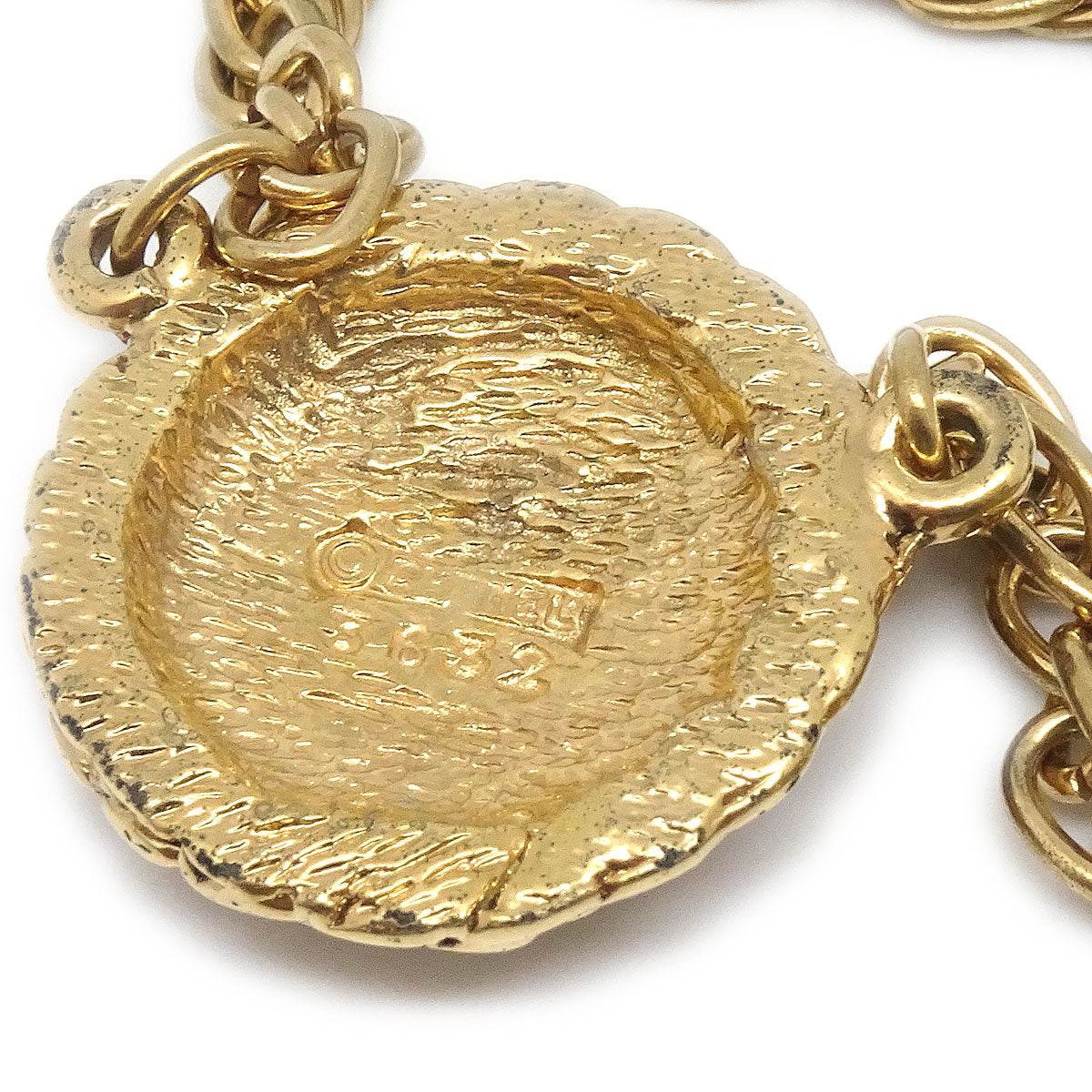 Luxury Chanel 1985 Woven CC Necklace 3632