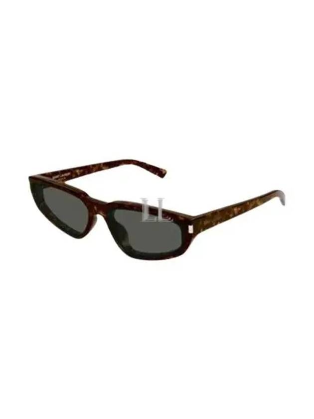 Luxury Saint Laurent Eyewear Nova Sunglasses Havana