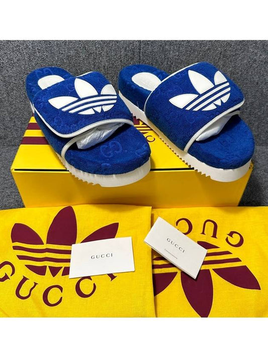 Luxury Gucci Trending 2025 x Adidas Slippers 280