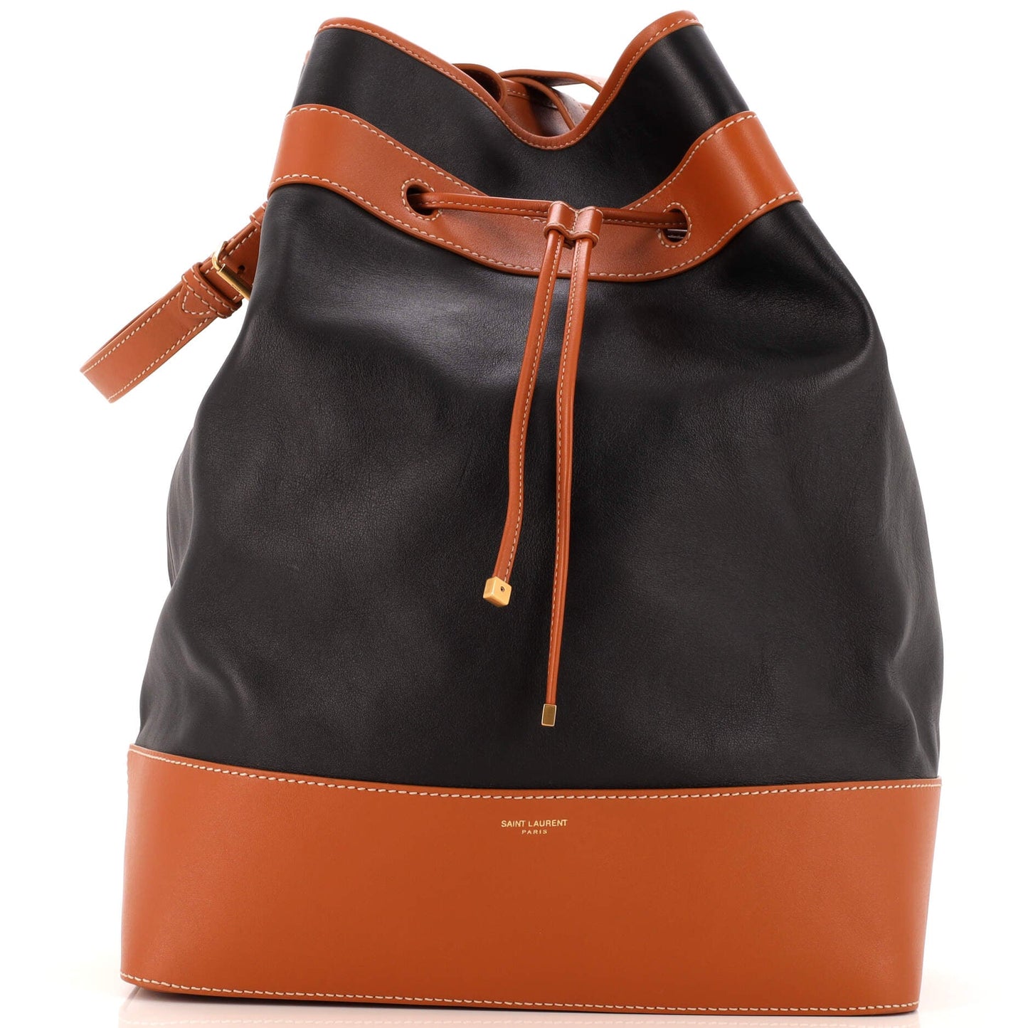 Luxury Saint Laurent Aphile Bucket Bag Leather