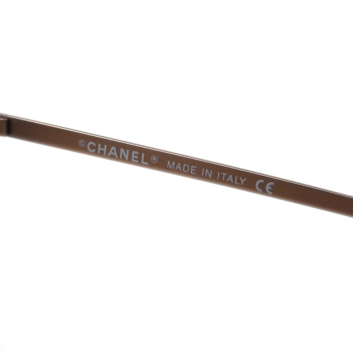 Chanel Sunglasses Eyewear Brown Small New