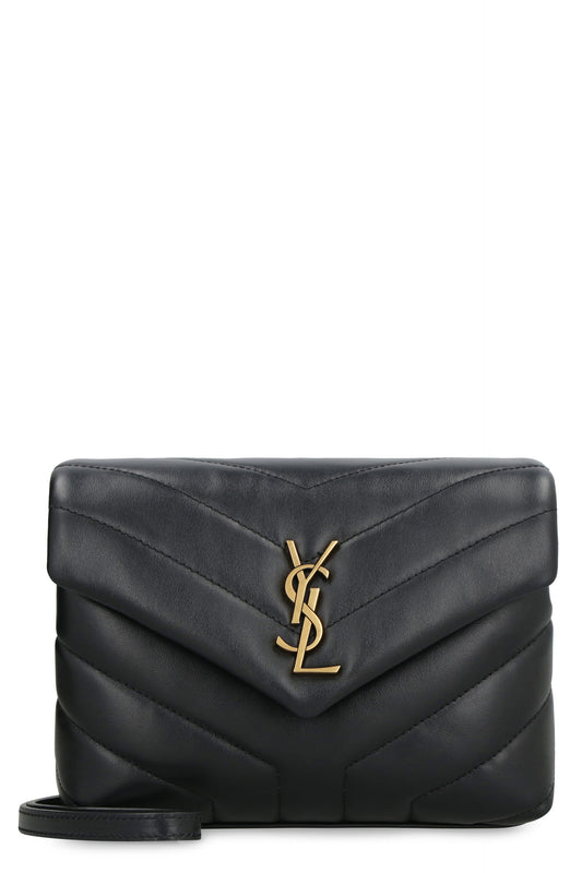 Luxury Saint Laurent Women's Loulou Toy Bag in Black | 678401DV707